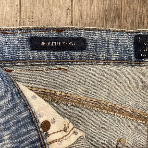 NWT Lucky Brand Bridgette Skinny High Rise Jeans - Picture 6 of 12